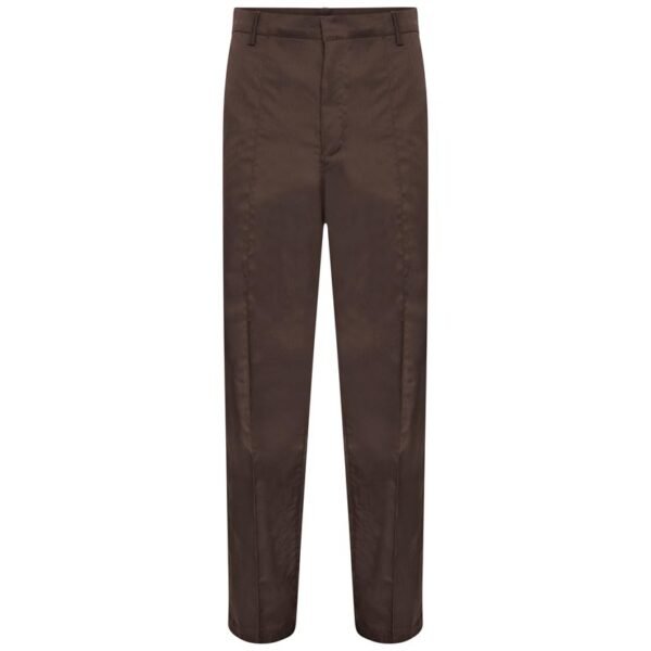 Mens Trousers - NMPCTP-BR - BROWN - FRONT