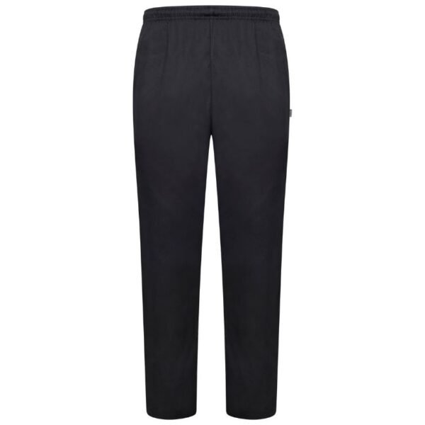 Chef Trouser Black Front